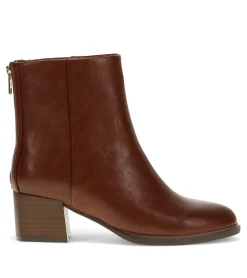Fashion Bessie Block Heel Bootie Booties