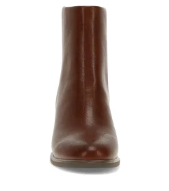 Fashion Bessie Block Heel Bootie Booties