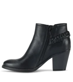 Discount Charlotte Block Heel Bootie Booties