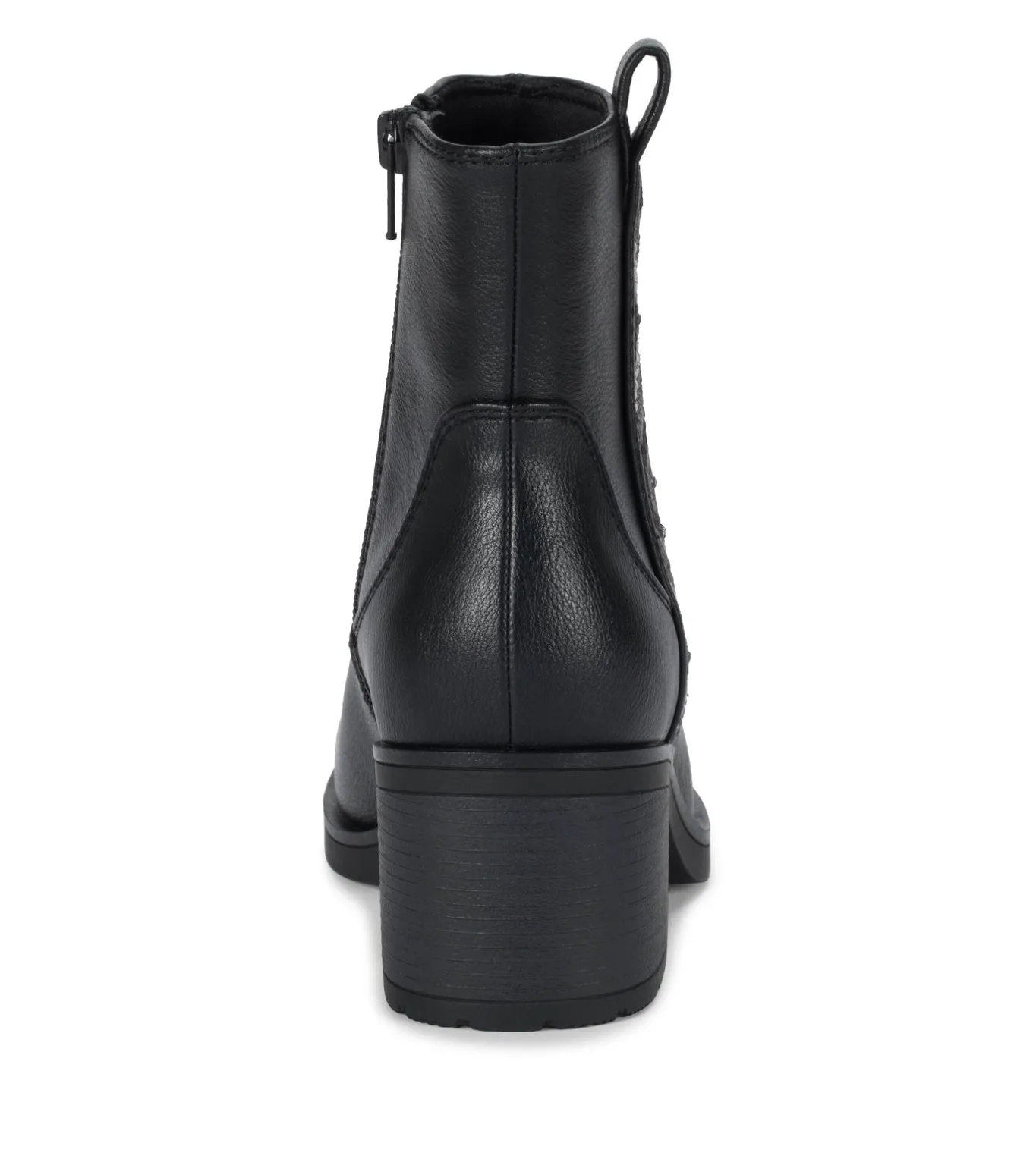 Fashion Covina Block Heel Bootie Booties