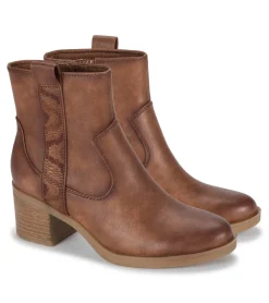 New Covina Block Heel Bootie Booties