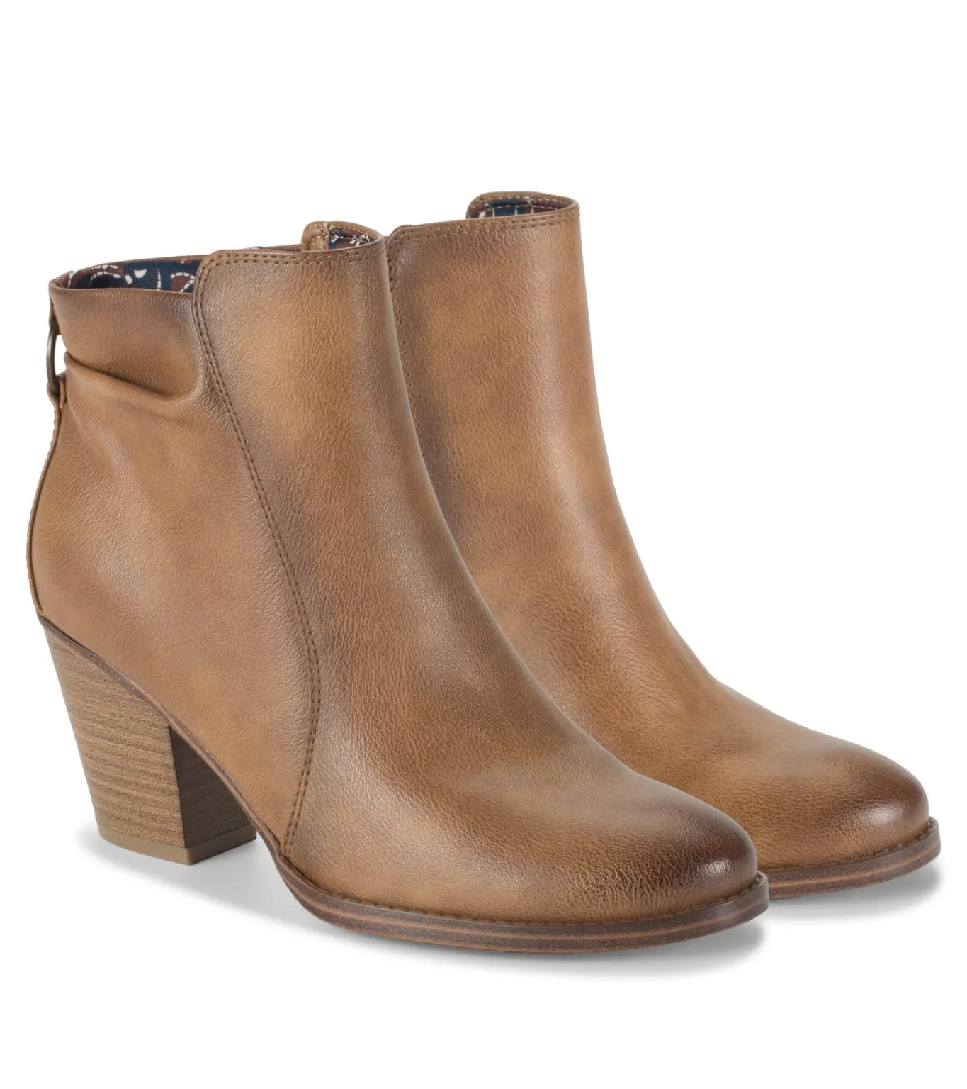 Outlet Crystal Block Heel Bootie Booties