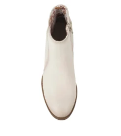 Clearance Crystal Block Heel Bootie Booties