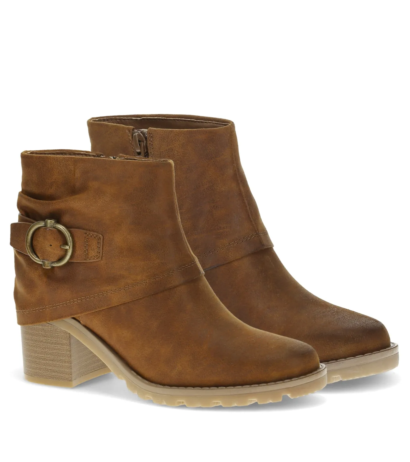Hot Deborah Block Heel Bootie Booties