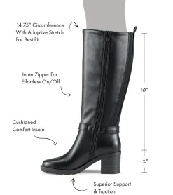 Fashion Dylia Tall Boot Knee High Boots