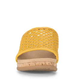 Sale Flossey Wedge Slide Sandal Wedge Sandals|Slides & Slip On Sandals