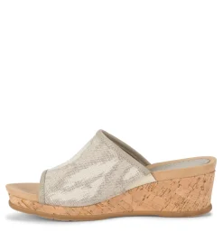 Best Flossey Wedge Slide Sandal Wedge Sandals|Slides & Slip On Sandals