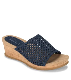 Hot Flossey Wedge Slide Sandal Wedge Sandals|Slides & Slip On Sandals