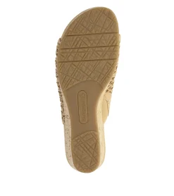 Clearance Flossey Wedge Slide Sandal Wedge Sandals|Slides & Slip On Sandals