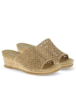 Clearance Flossey Wedge Slide Sandal Wedge Sandals|Slides & Slip On Sandals