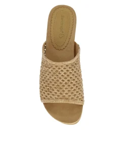 Clearance Flossey Wedge Slide Sandal Wedge Sandals|Slides & Slip On Sandals