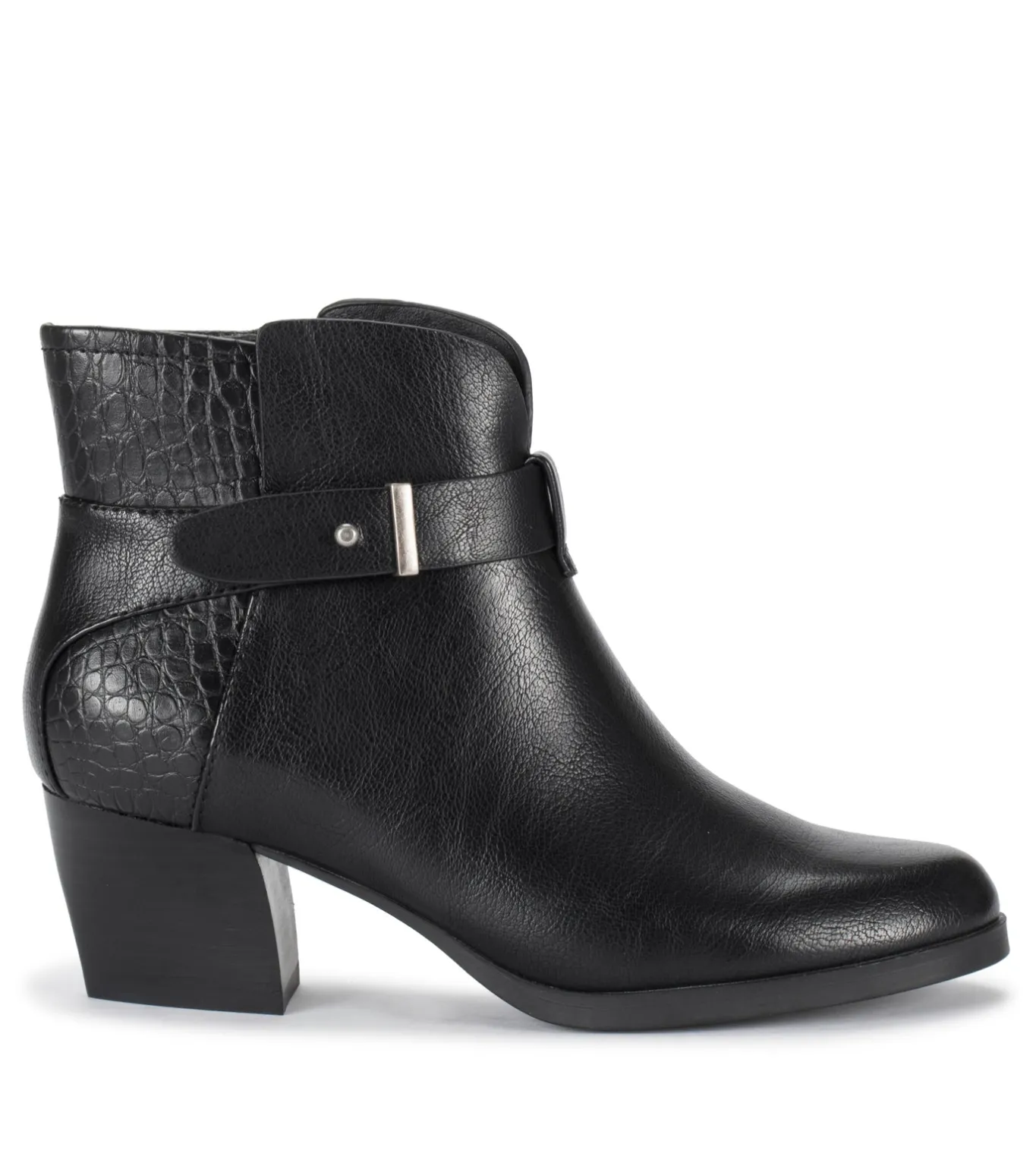 Discount Lane Block Heel Bootie Booties