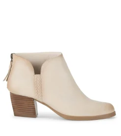 Discount Lauryn Block Heel Ankle Bootie Booties