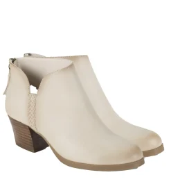Discount Lauryn Block Heel Ankle Bootie Booties