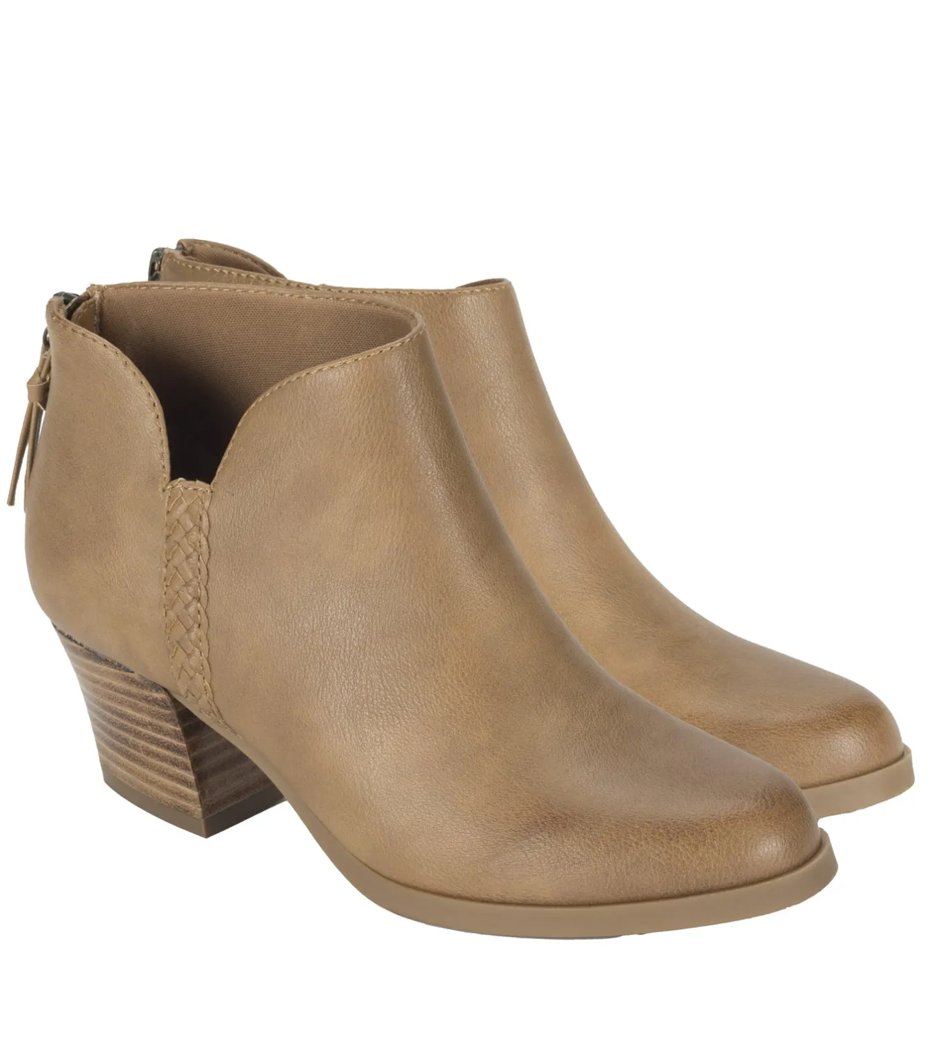 Best Lauryn Block Heel Ankle Bootie Booties