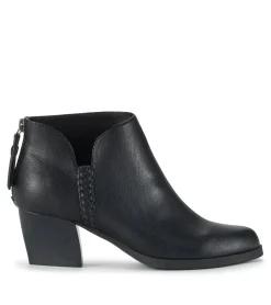 Hot Lauryn Block Heel Ankle Bootie Booties