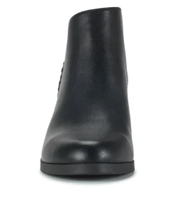 Hot Lauryn Block Heel Ankle Bootie Booties
