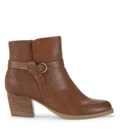 New Linda Block Heel Bootie Booties