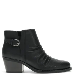 Fashion Linnea Block Heel Bootie Booties