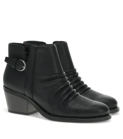 Fashion Linnea Block Heel Bootie Booties