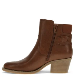 Fashion Luella Block Heel Bootie Booties