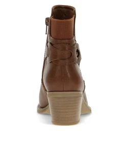Fashion Luella Block Heel Bootie Booties