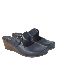 Fashion Luna Mary Jane Mule Clogs & Mules