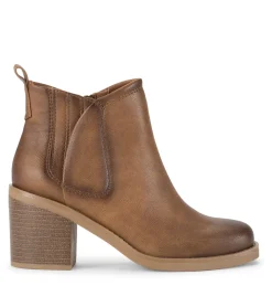 Discount Maria Block Heel Bootie Booties