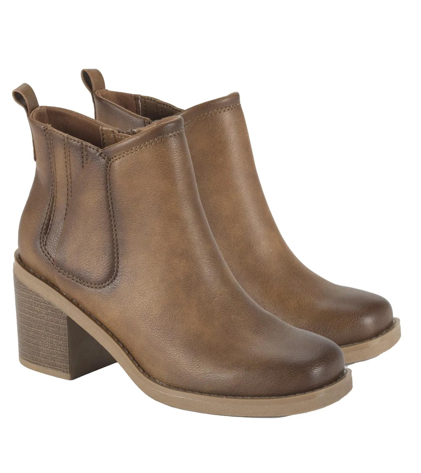 Discount Maria Block Heel Bootie Booties