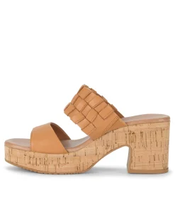 Clearance Mavis Block Heel Slide Sandal Slides & Slip On Sandals