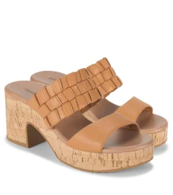Clearance Mavis Block Heel Slide Sandal Slides & Slip On Sandals