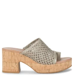 Best Michaela Block Heel Sandal Slides & Slip On Sandals