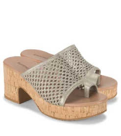 Best Michaela Block Heel Sandal Slides & Slip On Sandals