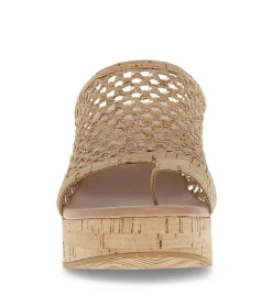 Discount Michaela Block Heel Sandal Slides & Slip On Sandals