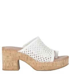New Michaela Block Heel Sandal Slides & Slip On Sandals