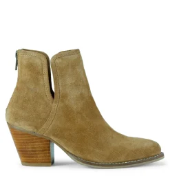 Clearance Nanny Block Heel Bootie Booties