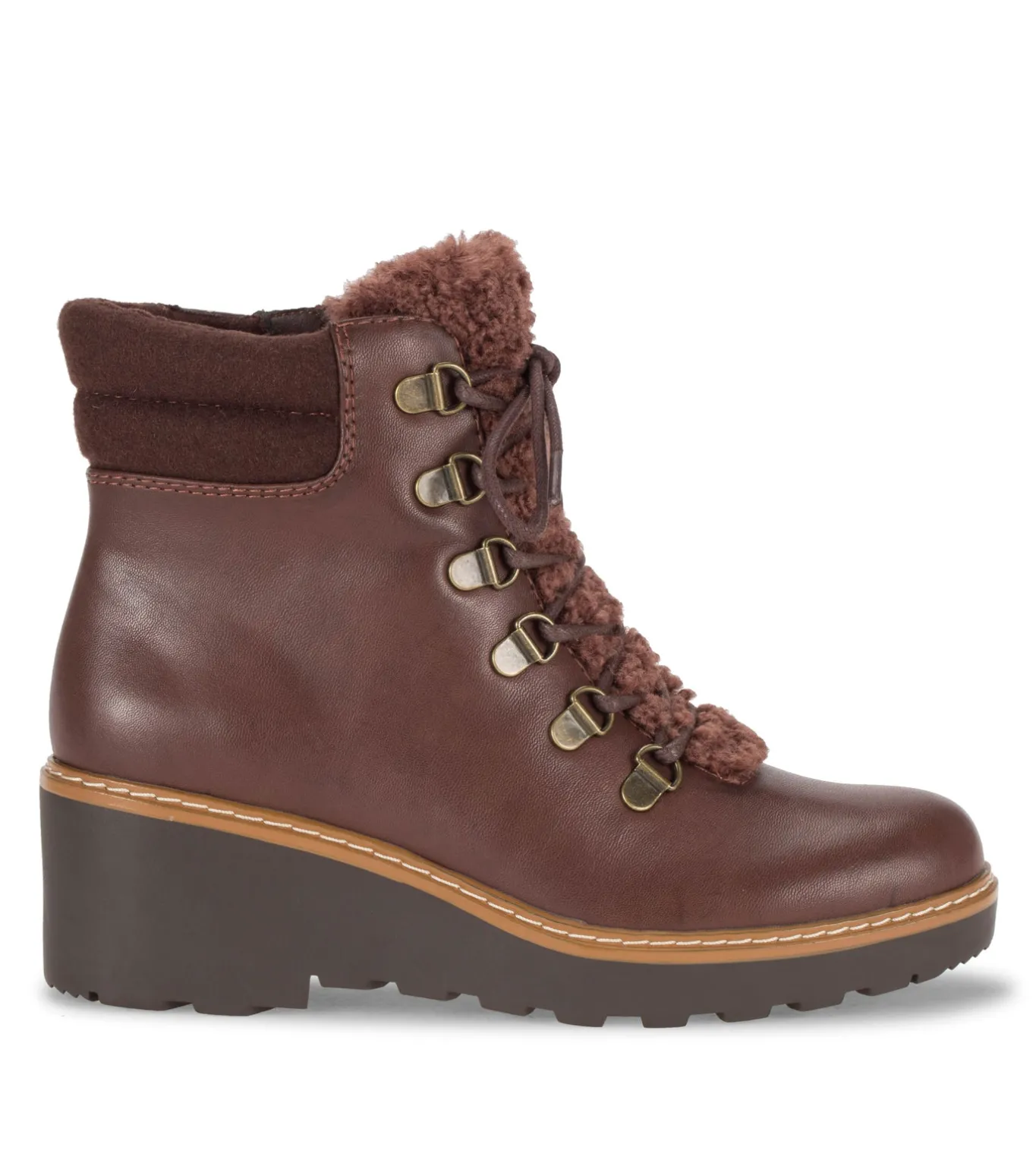 Online Nasha Lace Up Wedge Bootie Booties