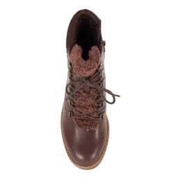 Online Nasha Lace Up Wedge Bootie Booties