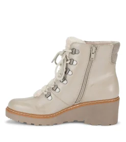 Sale Nasha Lace Up Wedge Bootie Booties