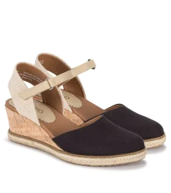 Discount Ocean Closed Toe Wedge Sandal Wedge Sandals