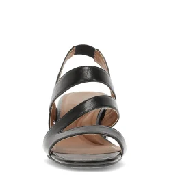 Fashion Posha Block Heel Sandal Dress Shoes