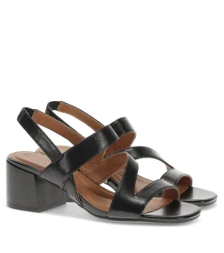 Fashion Posha Block Heel Sandal Dress Shoes