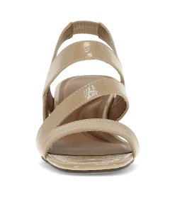 Outlet Posha Block Heel Sandal Dress Shoes