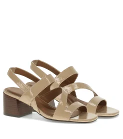 Outlet Posha Block Heel Sandal Dress Shoes