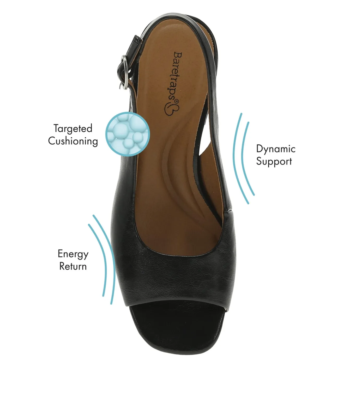 Best Promise Peep Toe Slingback Pump Dress Shoes