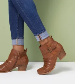 Hot Rebel Block Heel Bootie Booties