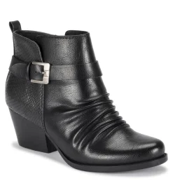 Discount Rebel Block Heel Bootie Booties