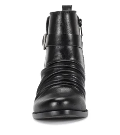 Discount Rebel Block Heel Bootie Booties