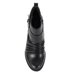 Discount Rebel Block Heel Bootie Booties