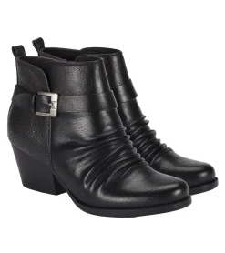 Discount Rebel Block Heel Bootie Booties